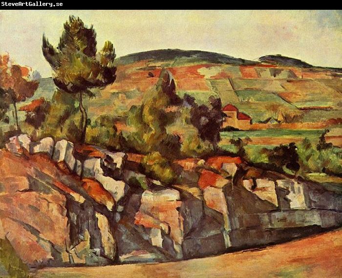 Paul Cezanne Berge in der Provence